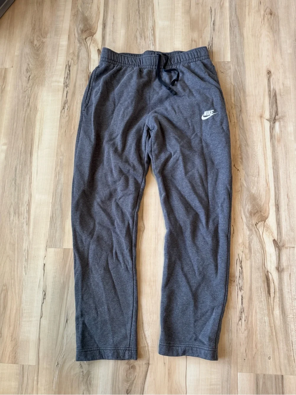 Nike Dark Charcoal Gray Fleece Joggers